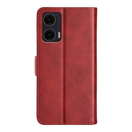 For Motorola Moto G35 5G Stand Case Calf Texture Leather Wallet Phone Cover