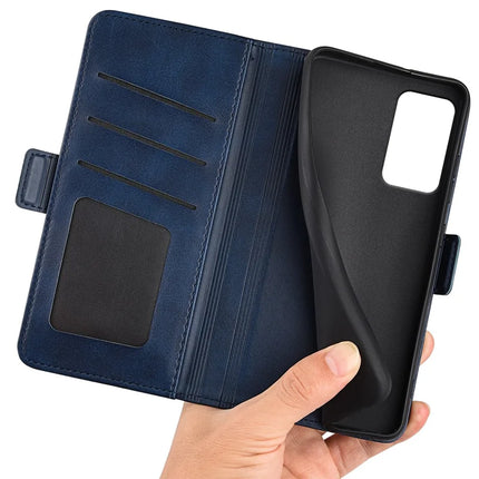 For Motorola Moto G35 5G Stand Case Calf Texture Leather Wallet Phone Cover