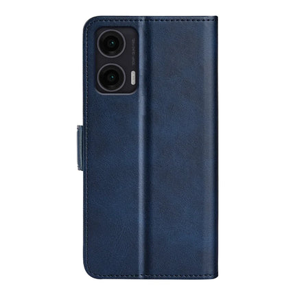 For Motorola Moto G35 5G Stand Case Calf Texture Leather Wallet Phone Cover