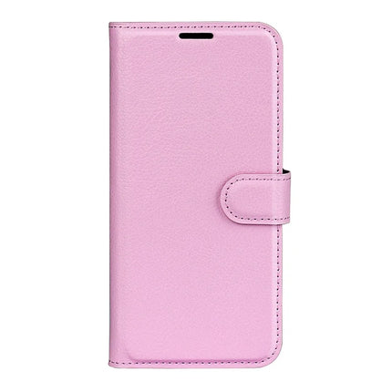 For Motorola Moto G35 5G Case Litchi Texture Shockproof Leather Wallet Phone Cover