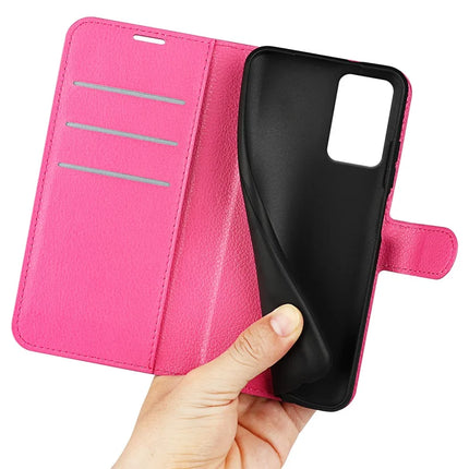 For Motorola Moto G35 5G Case Litchi Texture Shockproof Leather Wallet Phone Cover