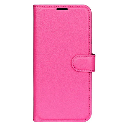 For Motorola Moto G35 5G Case Litchi Texture Shockproof Leather Wallet Phone Cover