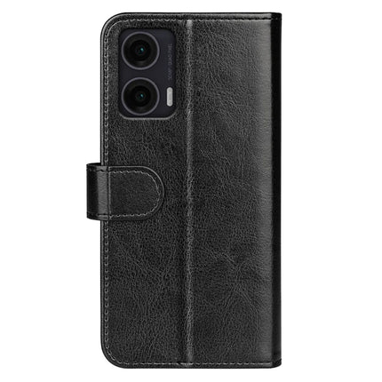 For Motorola Moto G35 5G Wallet Case Crazy Horse Texture Stand Leather Phone Cover