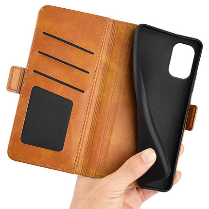 For Motorola Moto G55 5G Stand Case Calf Texture Leather Wallet Phone Cover