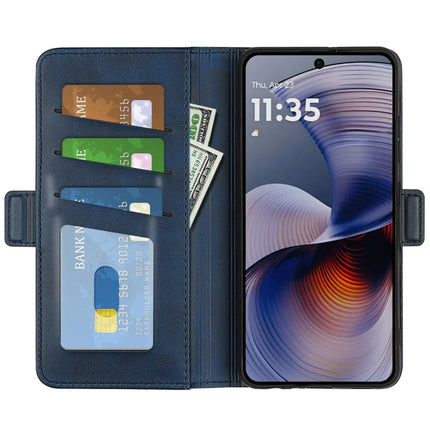 For Motorola Moto G55 5G Stand Case Calf Texture Leather Wallet Phone Cover