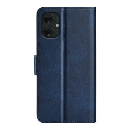 For Motorola Moto G55 5G Stand Case Calf Texture Leather Wallet Phone Cover