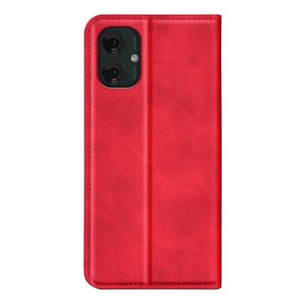For Motorola Moto G55 5G Case Skin-Touch Leather Wallet Phone Cover
