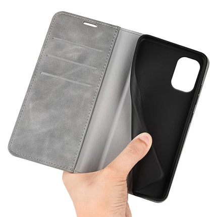For Motorola Moto G55 5G Case Skin-Touch Leather Wallet Phone Cover