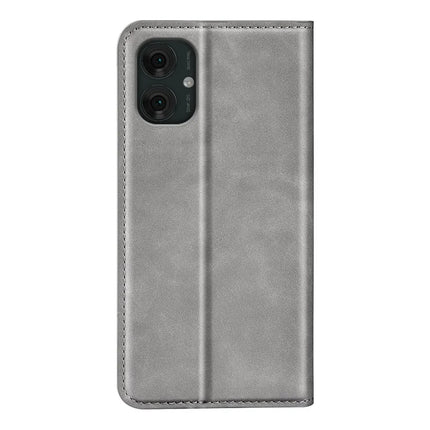 For Motorola Moto G55 5G Case Skin-Touch Leather Wallet Phone Cover