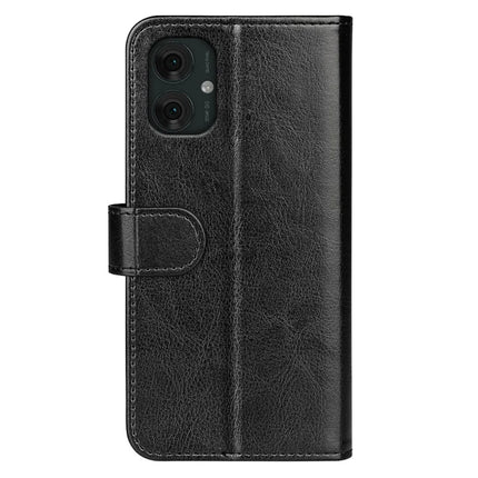 For Motorola Moto G55 5G Wallet Case Crazy Horse Texture Stand Leather Phone Cover