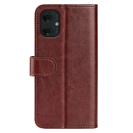 For Motorola Moto G55 5G Wallet Case Crazy Horse Texture Stand Leather Phone Cover