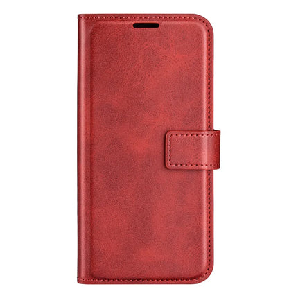 For Motorola Edge 50 Neo 5G / Moto S50 5G / Thinkphone 25 5G Stand Case Anti-Scratch Calf Texture Leather Phone Cover