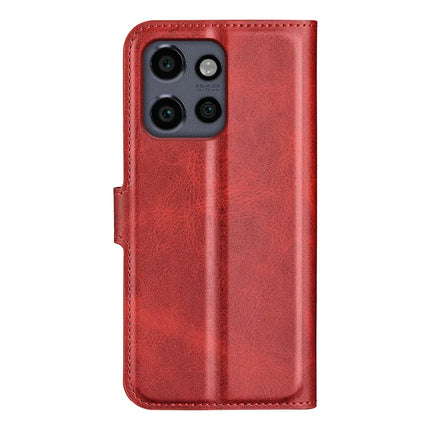 For Motorola Edge 50 Neo 5G / Moto S50 5G / Thinkphone 25 5G Stand Case Anti-Scratch Calf Texture Leather Phone Cover