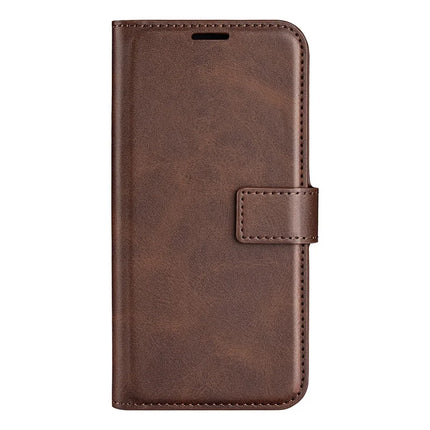 For Motorola Edge 50 Neo 5G / Moto S50 5G / Thinkphone 25 5G Stand Case Anti-Scratch Calf Texture Leather Phone Cover