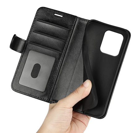 For Motorola Edge 50 Neo 5G / Moto S50 5G / Thinkphone 25 5G Wallet Case Crazy Horse Texture Stand Leather Phone Cover