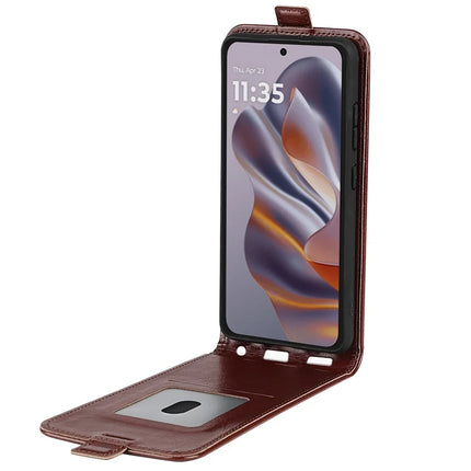 For Motorola Edge 50 Neo 5G / Moto S50 5G / Thinkphone 25 5G Case with Card Slots Vertical Flip Leather Phone Cover