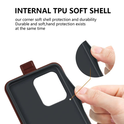 For Motorola Edge 50 Neo 5G / Moto S50 5G / Thinkphone 25 5G Case with Card Slots Vertical Flip Leather Phone Cover