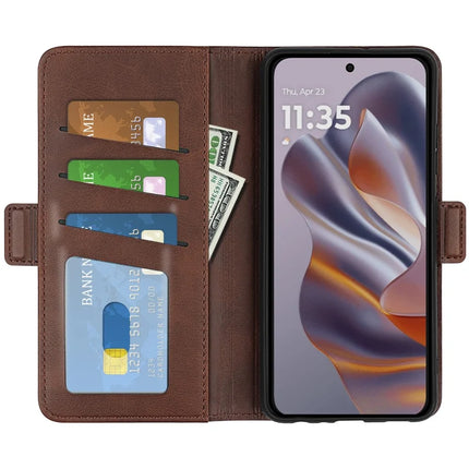For Motorola Edge 50 Neo 5G / Moto S50 5G / Thinkphone 25 5G Stand Case Calf Texture Leather Wallet Phone Cover