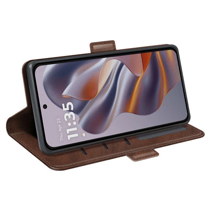 For Motorola Edge 50 Neo 5G / Moto S50 5G / Thinkphone 25 5G Stand Case Calf Texture Leather Wallet Phone Cover