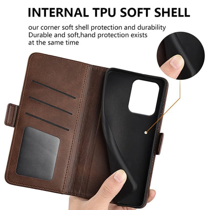 For Motorola Edge 50 Neo 5G / Moto S50 5G / Thinkphone 25 5G Stand Case Calf Texture Leather Wallet Phone Cover