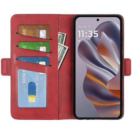 For Motorola Edge 50 Neo 5G / Moto S50 5G / Thinkphone 25 5G Stand Case Calf Texture Leather Wallet Phone Cover