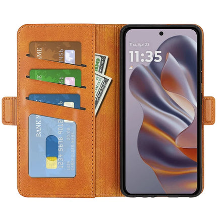 For Motorola Edge 50 Neo 5G / Moto S50 5G / Thinkphone 25 5G Stand Case Calf Texture Leather Wallet Phone Cover