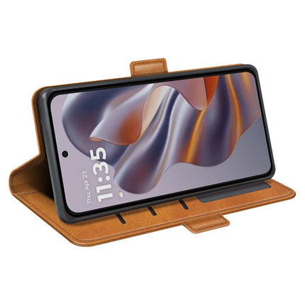 For Motorola Edge 50 Neo 5G / Moto S50 5G / Thinkphone 25 5G Stand Case Calf Texture Leather Wallet Phone Cover