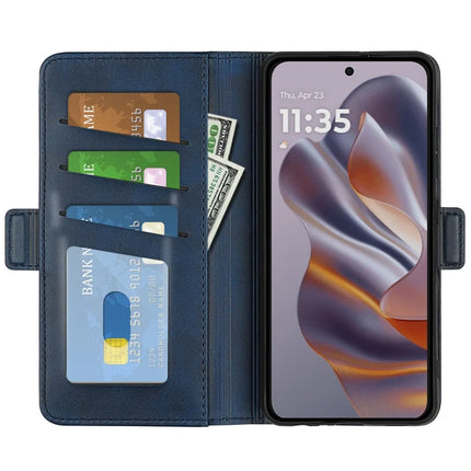 For Motorola Edge 50 Neo 5G / Moto S50 5G / Thinkphone 25 5G Stand Case Calf Texture Leather Wallet Phone Cover