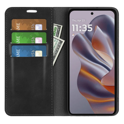 For Motorola Edge 50 Neo 5G / Moto S50 5G / Thinkphone 25 5G Case Skin-Touch Leather Wallet Phone Cover