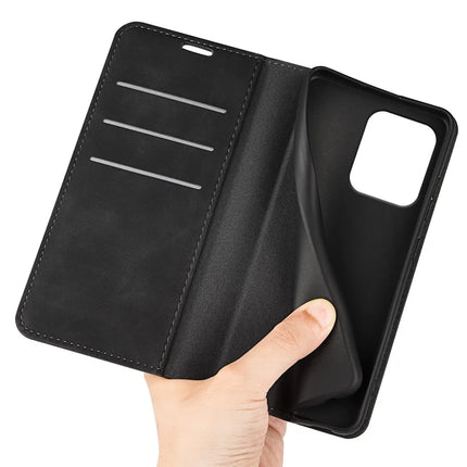 For Motorola Edge 50 Neo 5G / Moto S50 5G / Thinkphone 25 5G Case Skin-Touch Leather Wallet Phone Cover