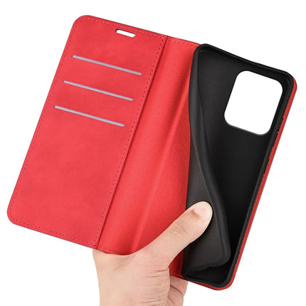 For Motorola Edge 50 Neo 5G / Moto S50 5G / Thinkphone 25 5G Case Skin-Touch Leather Wallet Phone Cover