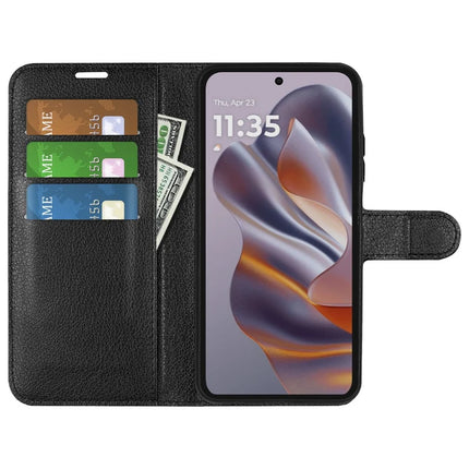 For Motorola Edge 50 Neo 5G / Moto S50 5G / Thinkphone 25 5G Case Litchi Texture Shockproof Leather Wallet Phone Cover