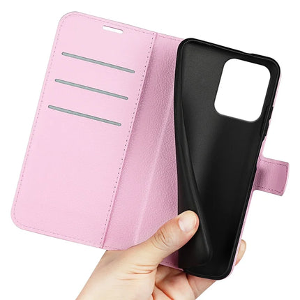 For Motorola Edge 50 Neo 5G / Moto S50 5G / Thinkphone 25 5G Case Litchi Texture Shockproof Leather Wallet Phone Cover