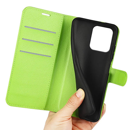 For Motorola Edge 50 Neo 5G / Moto S50 5G / Thinkphone 25 5G Case Litchi Texture Shockproof Leather Wallet Phone Cover