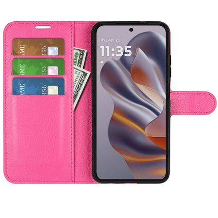 For Motorola Edge 50 Neo 5G / Moto S50 5G / Thinkphone 25 5G Case Litchi Texture Shockproof Leather Wallet Phone Cover