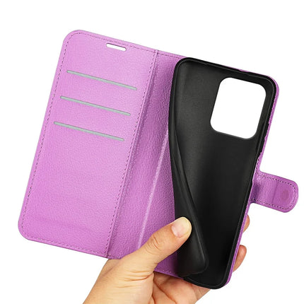 For Motorola Edge 50 Neo 5G / Moto S50 5G / Thinkphone 25 5G Case Litchi Texture Shockproof Leather Wallet Phone Cover