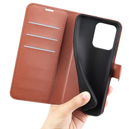 For Motorola Edge 50 Neo 5G / Moto S50 5G / Thinkphone 25 5G Case Litchi Texture Shockproof Leather Wallet Phone Cover