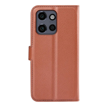 For Motorola Edge 50 Neo 5G / Moto S50 5G / Thinkphone 25 5G Case Litchi Texture Shockproof Leather Wallet Phone Cover