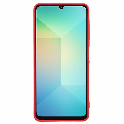 For Samsung Galaxy A06 Case TPU Back Soft Anti-Scratch Fiber Lining Phone Cover
