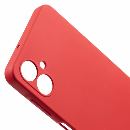 For Samsung Galaxy A06 Case TPU Back Soft Anti-Scratch Fiber Lining Phone Cover