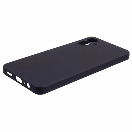 For Samsung Galaxy A06 Case TPU Back Soft Anti-Scratch Fiber Lining Phone Cover