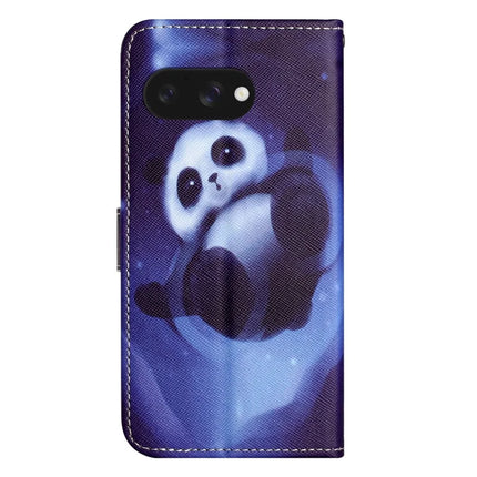 For Google Pixel 9a Case Pattern Print PU Leather Wallet Phone Cover Cross Texture