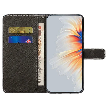 For Google Pixel 9a Case Pattern Print PU Leather Wallet Phone Cover Cross Texture