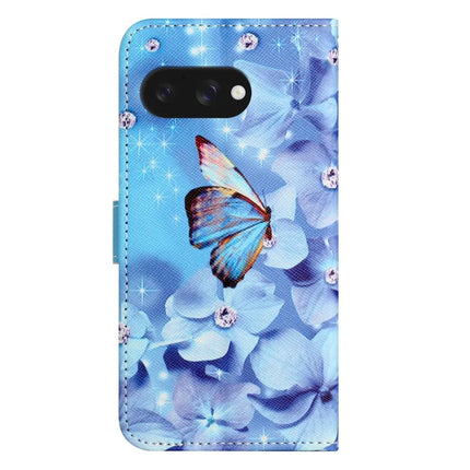 For Google Pixel 9a Case Pattern Print PU Leather Wallet Phone Cover Cross Texture
