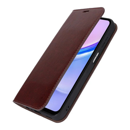 For Samsung Galaxy A16 5G / 4G Case Crazy Horse Texture Split Leather Wallet Phone Cover