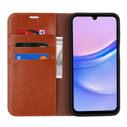 For Samsung Galaxy A16 5G / 4G Case Crazy Horse Texture Split Leather Wallet Phone Cover
