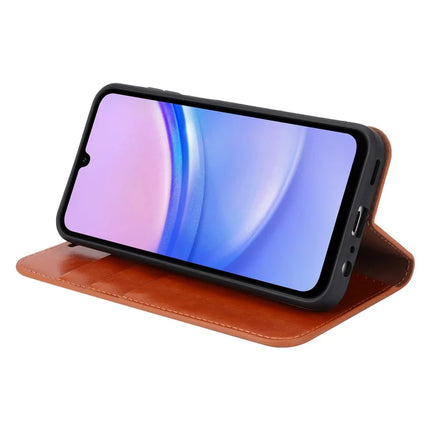 For Samsung Galaxy A16 5G / 4G Case Crazy Horse Texture Split Leather Wallet Phone Cover