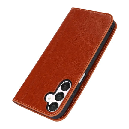 For Samsung Galaxy A16 5G / 4G Case Crazy Horse Texture Split Leather Wallet Phone Cover