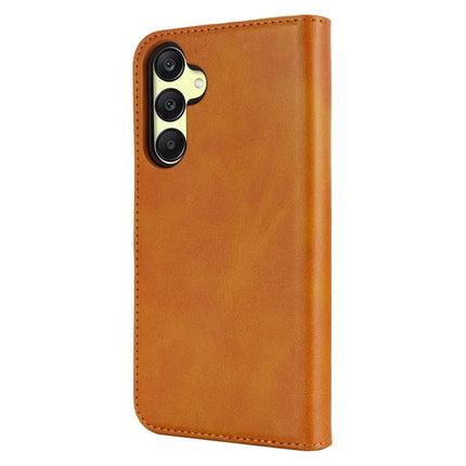 For Samsung Galaxy A16 5G / 4G Case PU Leather Calf Textured Magnetic Closing Smart Phone Cover