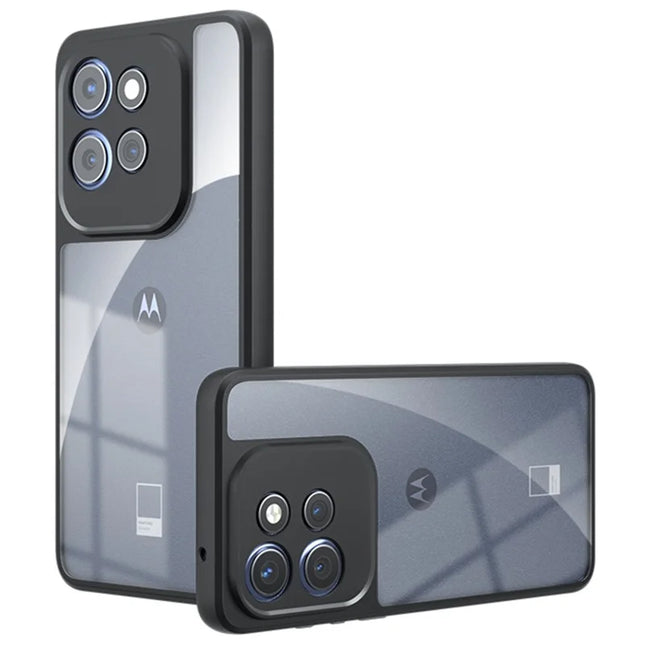 For  Motorola Edge 50 5G Case TPU+PC Shockproof Clear Phone Cover